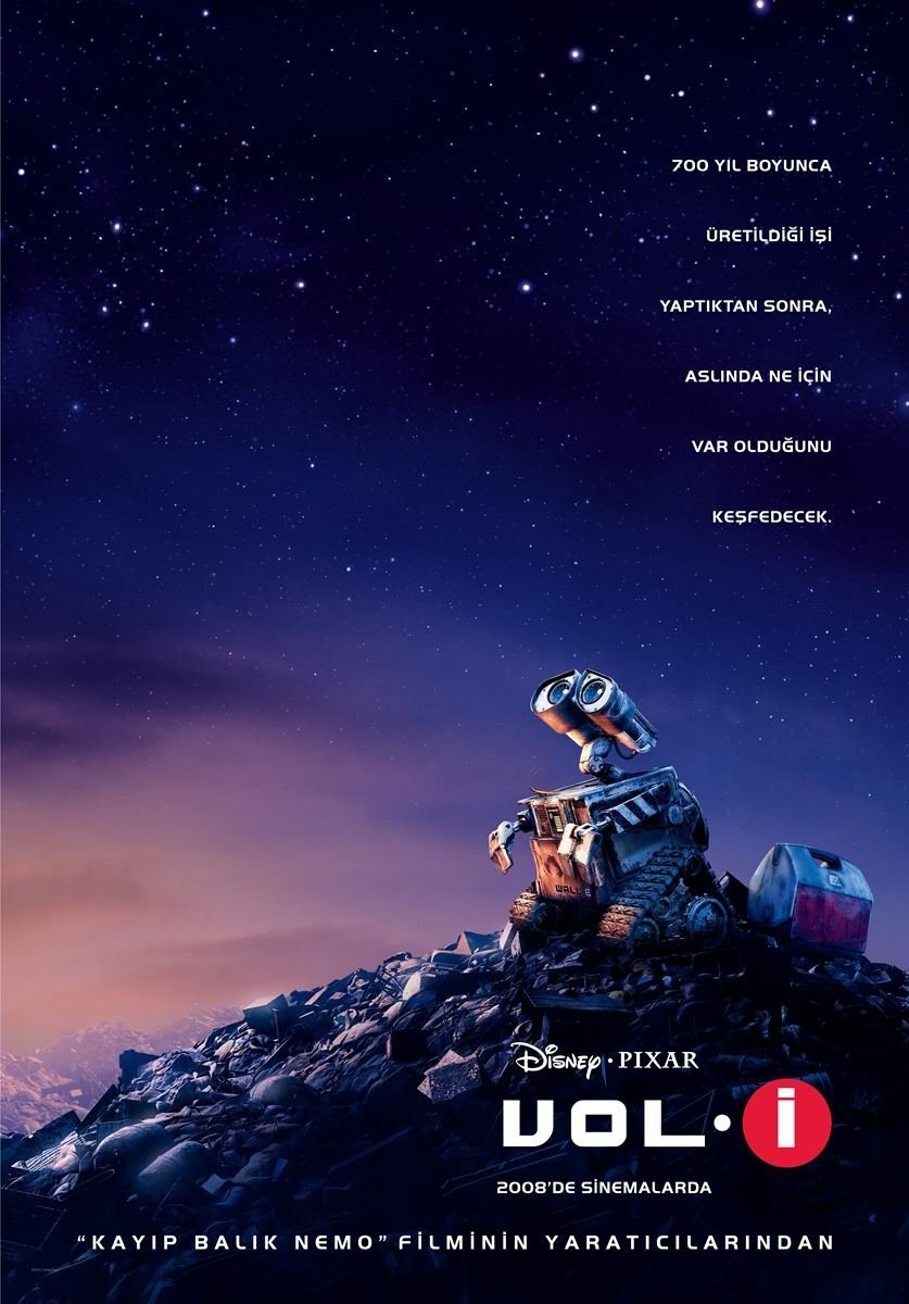 WALL-E'nin Axiom'unda insanlar uçan koltuklarda, gözleri ekranlarda; kimse yanındakiyle konuşmuyor.